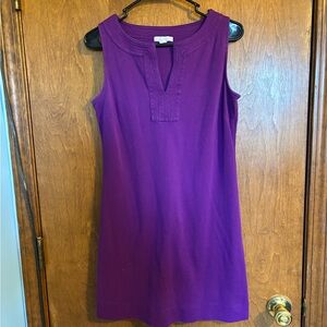 New York & Company Vibrant Purple midi dress